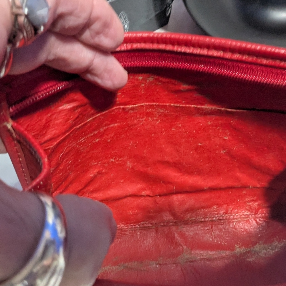 Fendi Red Clutch - Picture 10 of 11